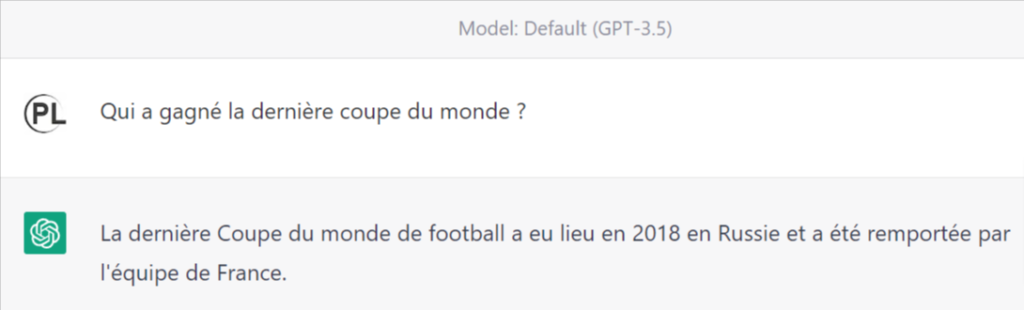 OpenAI, ChatGPT avec le modèle de langage GPT-3.5