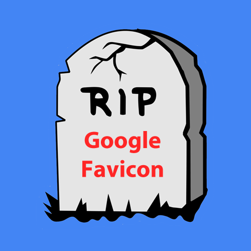 Adieu Google Favicon !