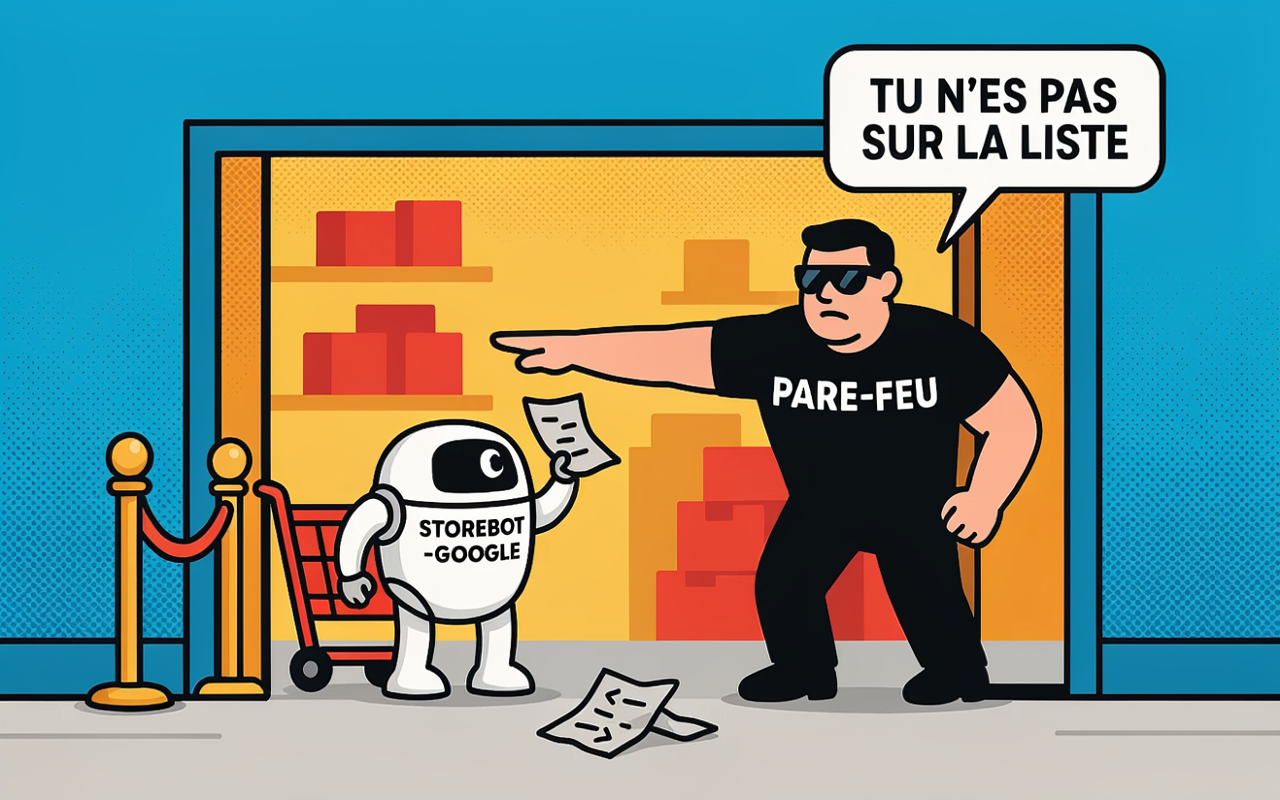 Fail : la fiche d’aide sur Storebot oublie de débloquer Storebot-Google dans le robots.txt