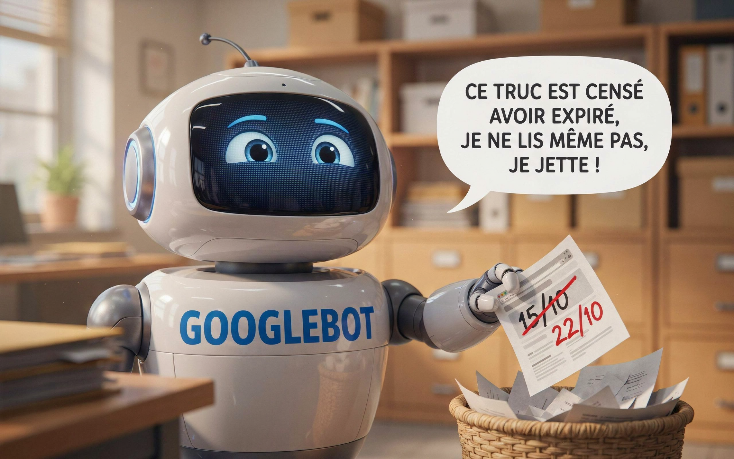 La directive unavailable_after a un effet non désiré confirmé par Google